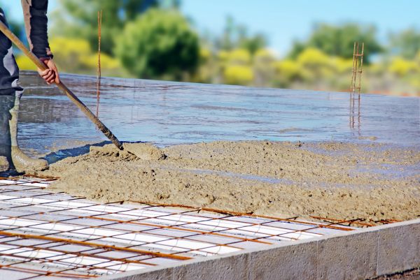 Cement Slab Laying in Stockton