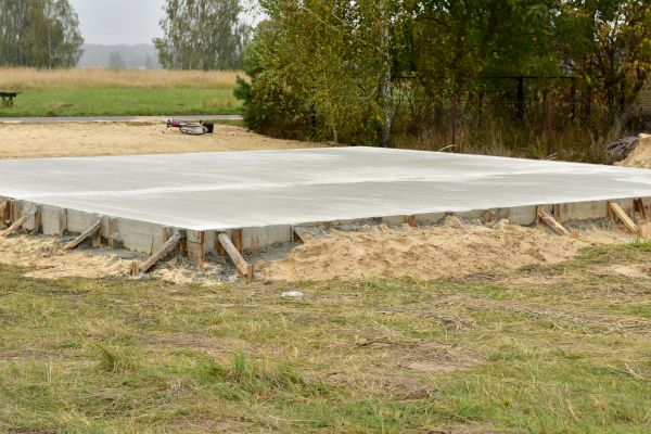 Slab Foundation Installation in Stockton