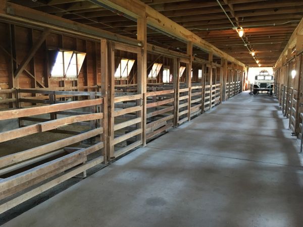 Barn Floor Pouring in Stockton