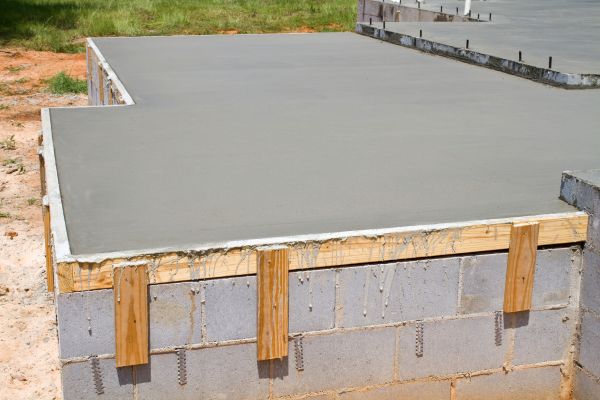 Poured Concrete Slab Service in Stockton