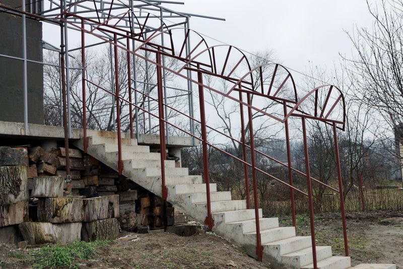 Poured Stair Construction